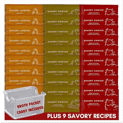 Savory Choice Reduced Sodium Broth Pack by Foxtail Collective Cover