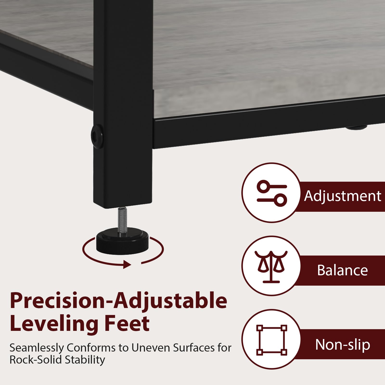 TFK Soporte para pecera de 20-29-37 galones con toma de corriente, soporte de metal resistente para acuario con dos cajones de almacenamiento para almacenamiento de accesorios de pecera, perfecto para