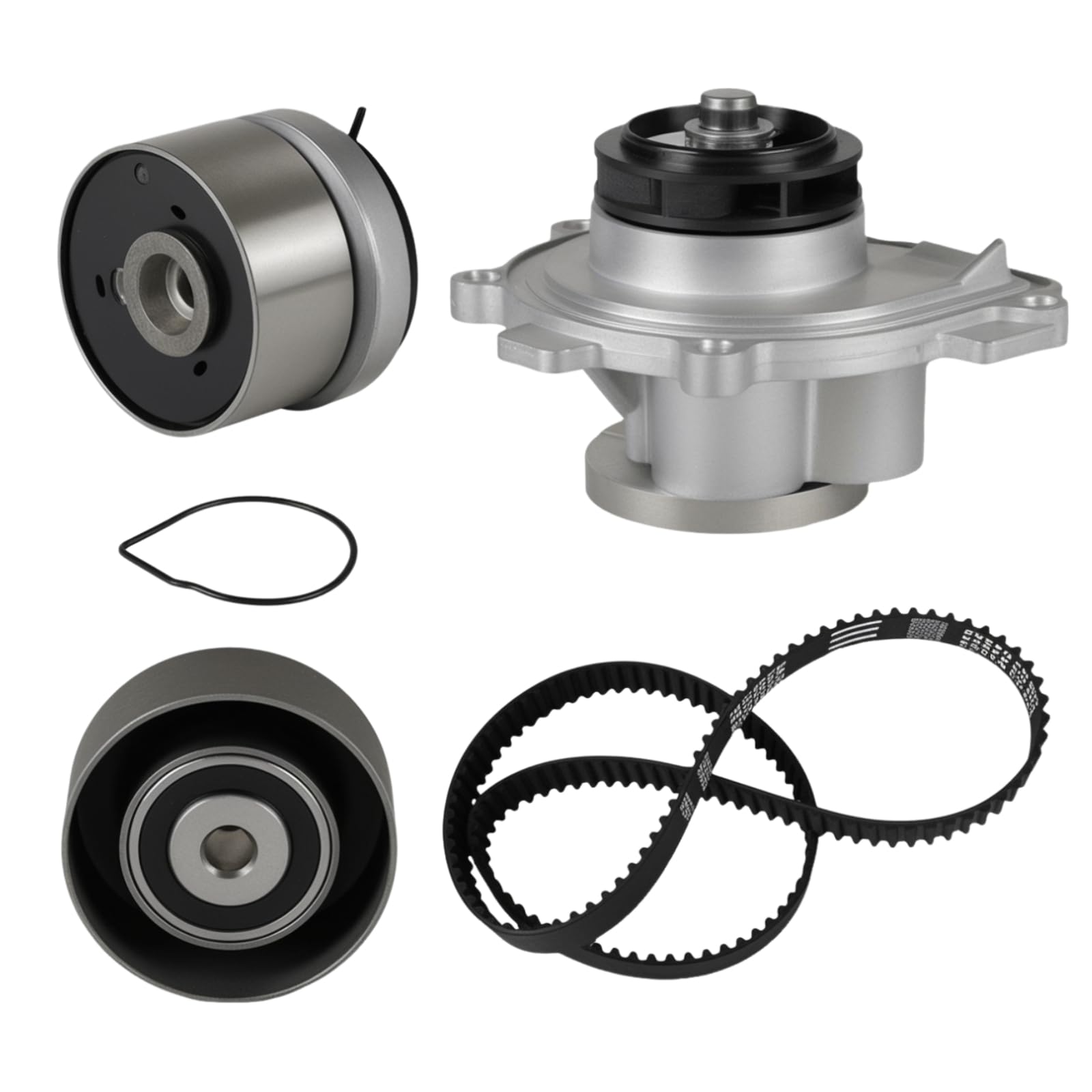 Autodevil Timing Belt Kit Water Pump Compatible with Chevrolet 2007-2018 Sonic/Cruze/Aveo/Aveo5/Astra, for G3 09-10 Astra 08-09 1.6L1.8L w/Belt Tensioner, Idler Automotive Engine Replacement Parts-image-45
