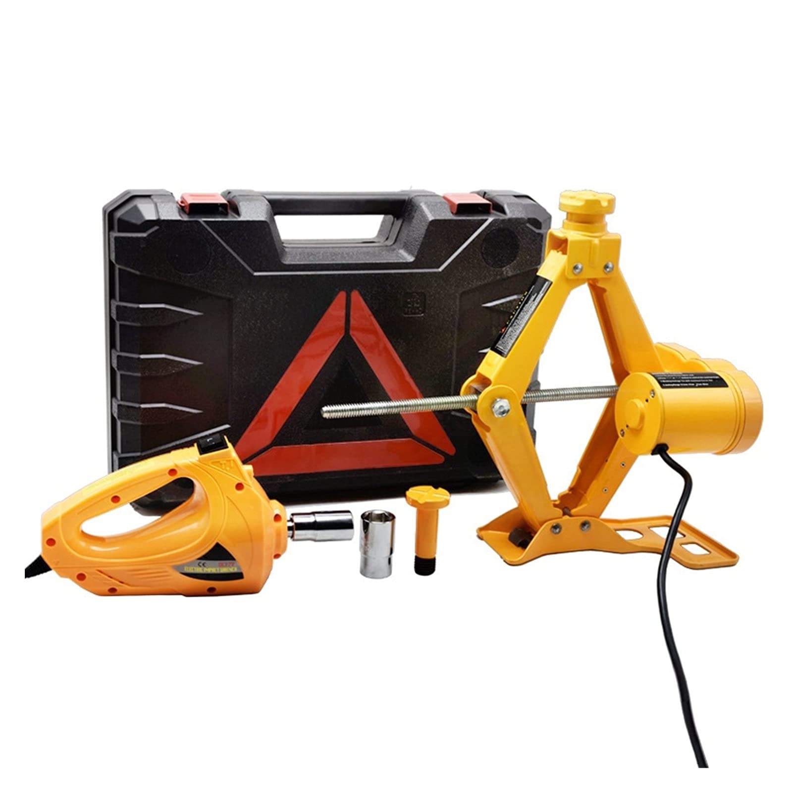QUSYZD Trailer Jack, 2T Electric Jack, Wrench, Air Pump Set,