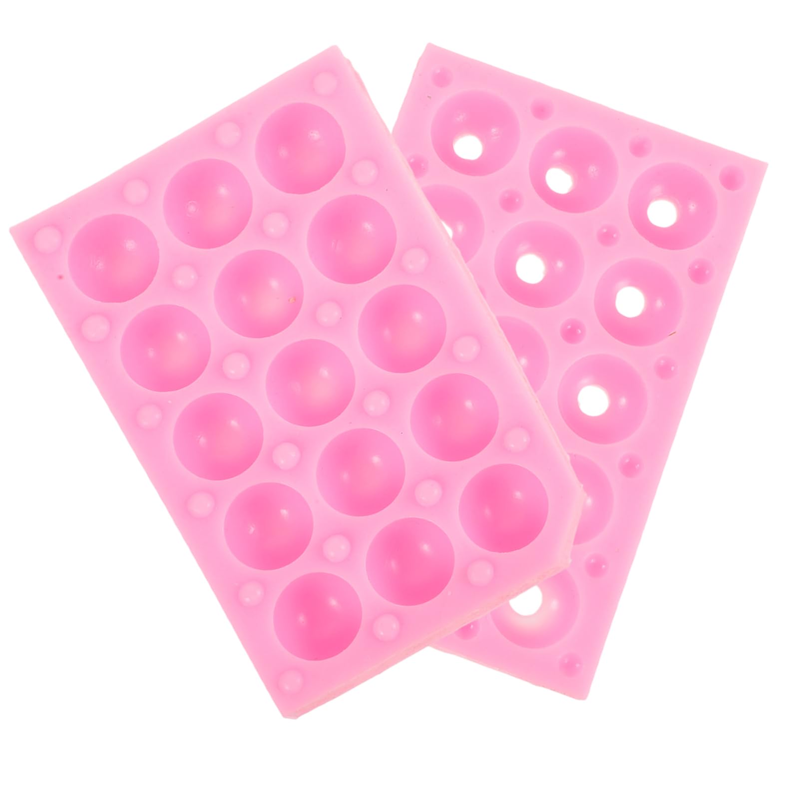Amosfun 5 Juegos Gastronomía Molecular Molde Foie Gras Francés Accesorios Estaño Mini Gelatina Barra Dulce Moldes Revestimientos Molde Para Mousse Molde Para Galletas Gel De Sílice Rosy