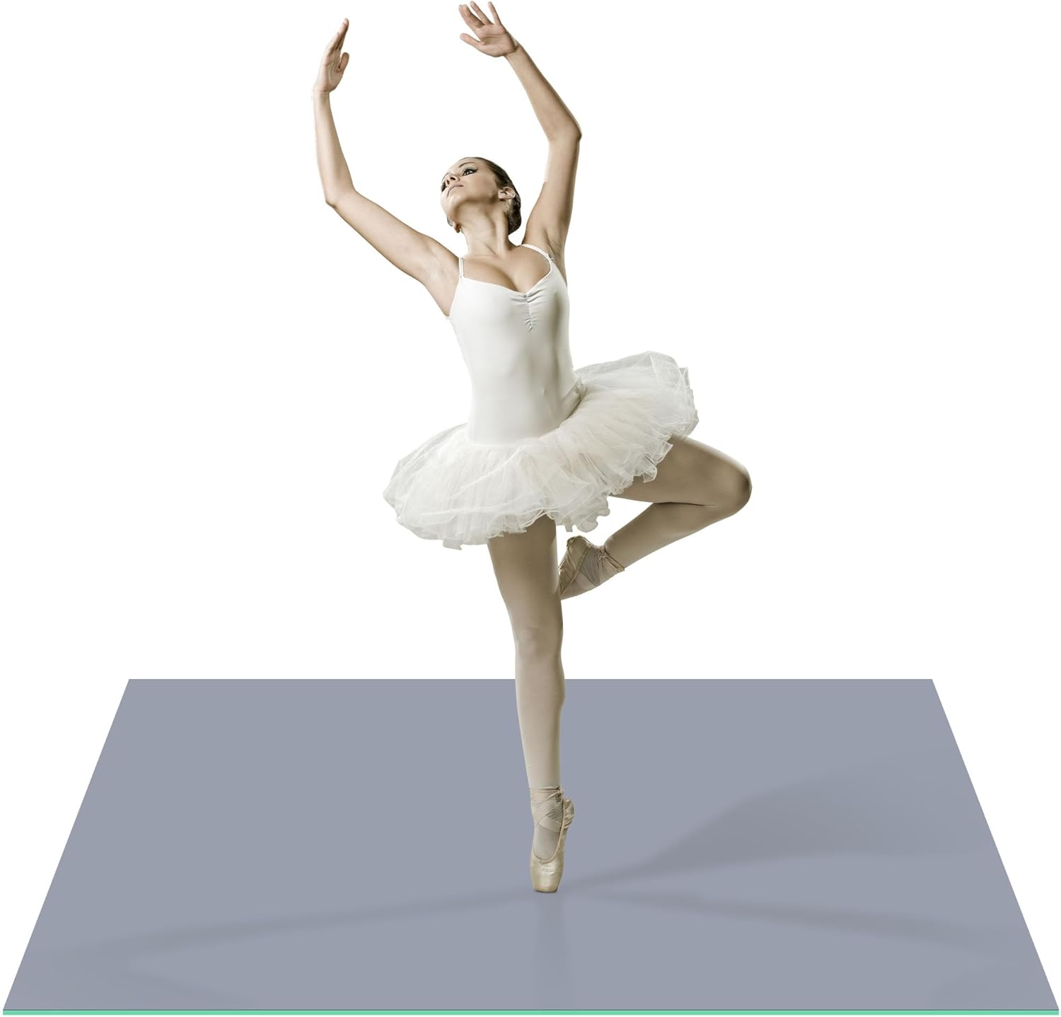 BALAPET Dance Floor Ballet Dance Floor Heavy-Duty 5MM Thick PVC Practice Floor for Ballet