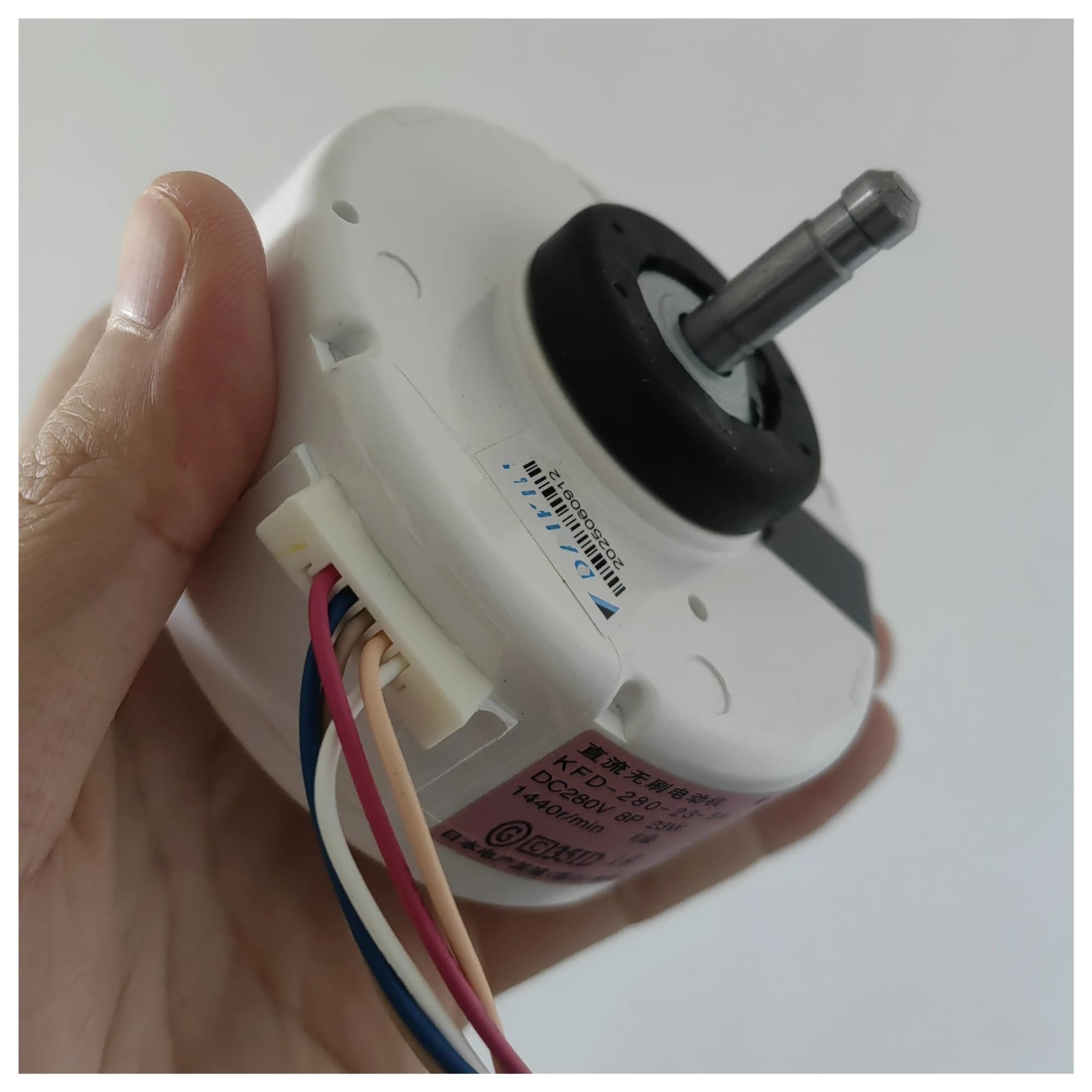 KFD-280-23-8A DC Bürstenloser Innenventilatormotor, DC280V 23W 1440RPM Gebläsemotor Ersatz for wandmontierte Inverter-Klimaanlage Inneneinheit