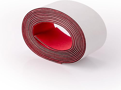 Miniatura 7 de FOSHIO Fieltro de microfibra para envoltura de borde de escobilla de 6.6ft de longitud, fieltro rojo para cubrir los bordes de las espátulas de