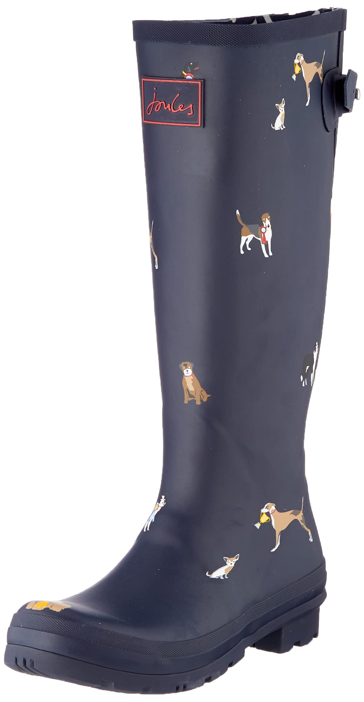 JoulesWelly Print womens Rain Boot