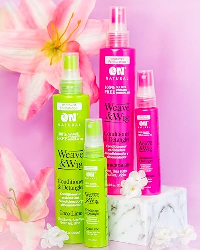 Miniatura 2 de ON NATURAL - Tejido y peluca - Detangler [granada] 4.5oz (paquete de 1)