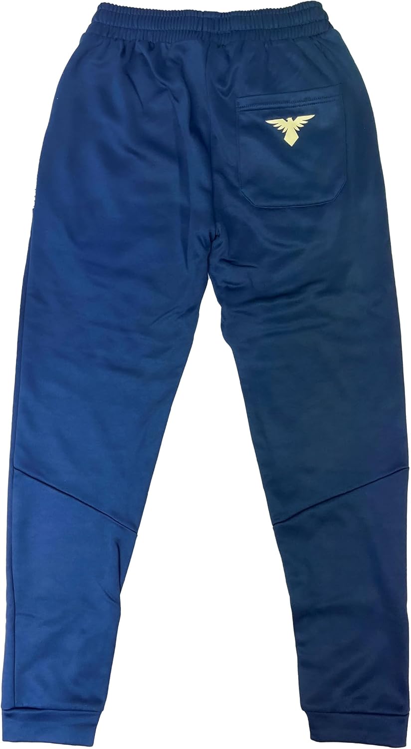 Icon Sports Club America Joggers Casual Sweatpants, Licensed America Track Pants with Zipper Pockets - Image 3