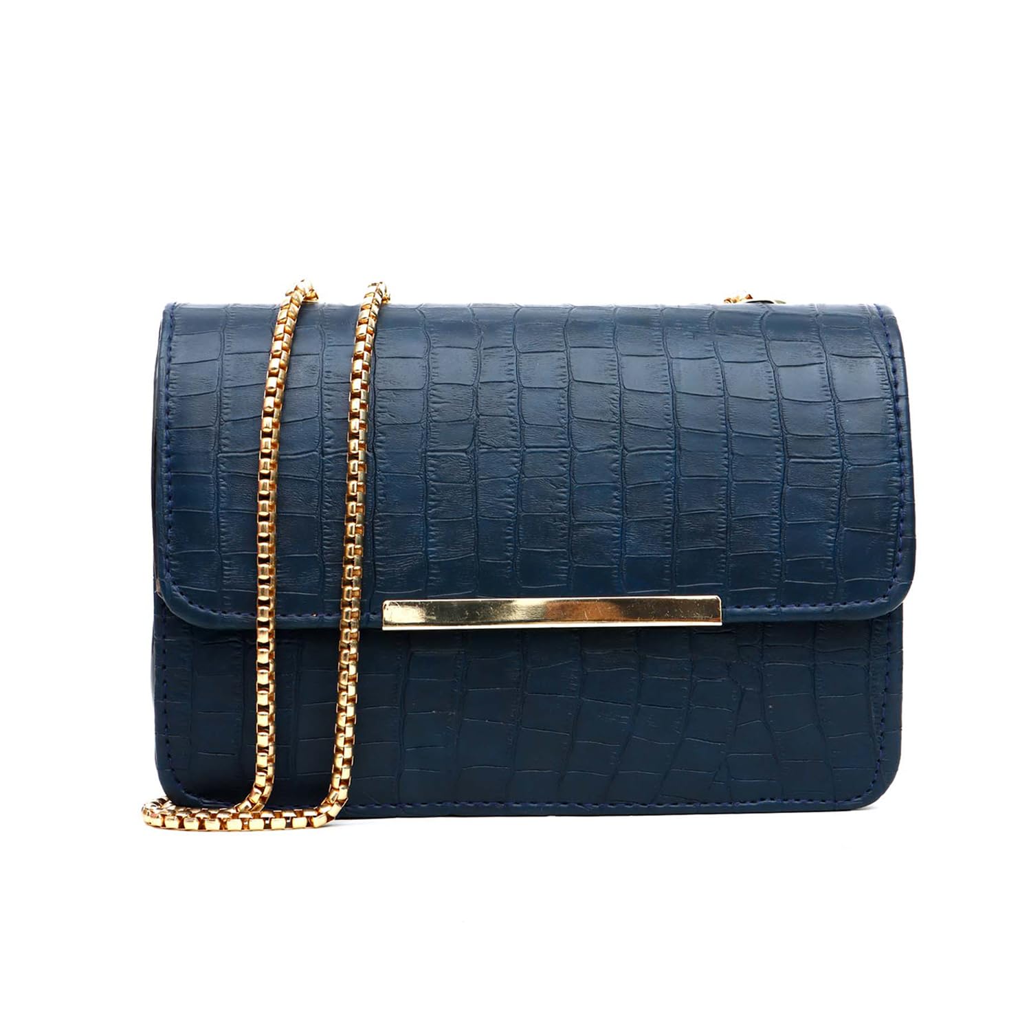 COTELLA Textured Side Purse for Women - Adjustable Gold Chain Strap, Elegant Gold Accents, Magnetic Snap Closure, Spacious and Organized Design for All Occasions (B0DG5X6DW2) Amazon Price History, Amazon Price Tracker