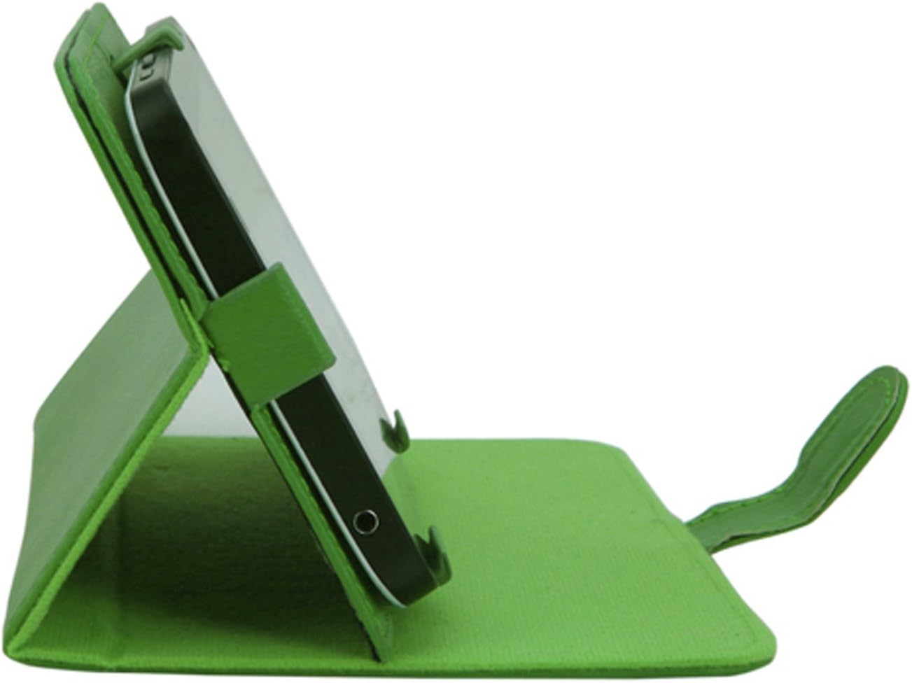HDE Universal 7" Leather Tablet Case Cover Protective Folding Folio Stand (Green)