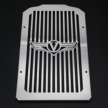 Motorcycle Radiator Cover Bezel Grille Guard Protector For Kawasaki Vulcan 900 VN900 Custom 2006-2019 Chrome