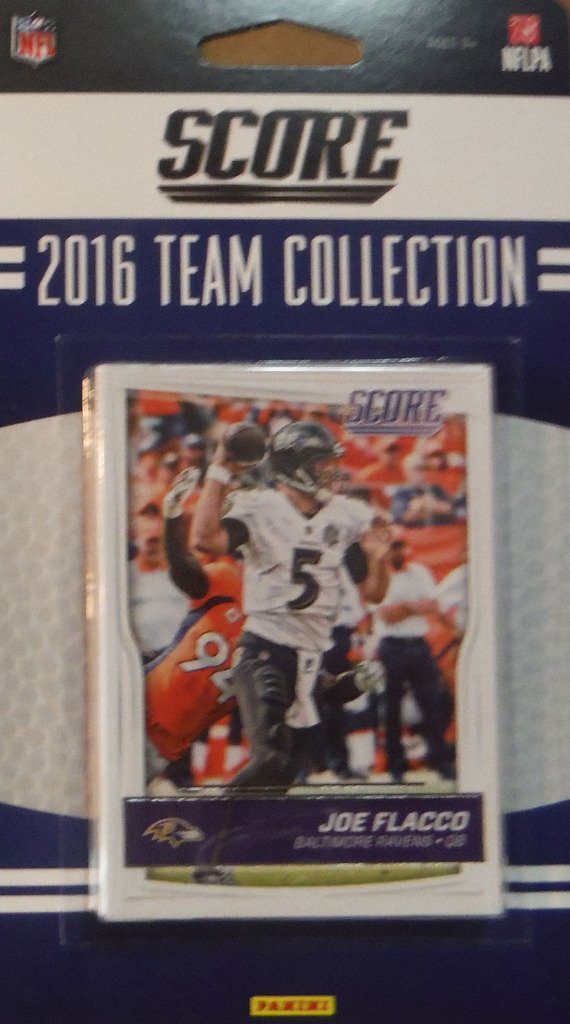 Baltimore Ravens 2016 Score EXCLUSIVE Factory Sealed Team Set with Joe Flacco, Steve Smith, Terrell Suggs, Rookie Cards plus