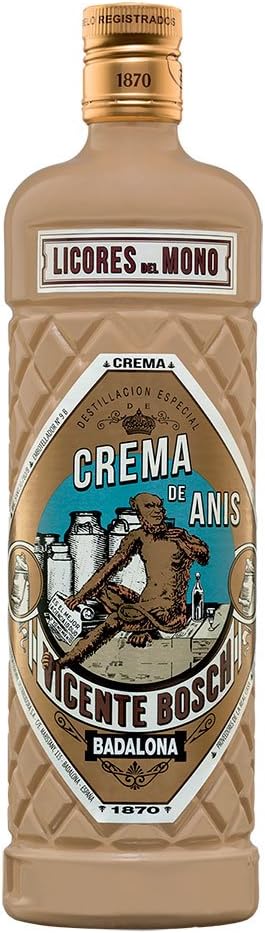 Licor Crema Anís del Mono - 1 Botella de 70 cl