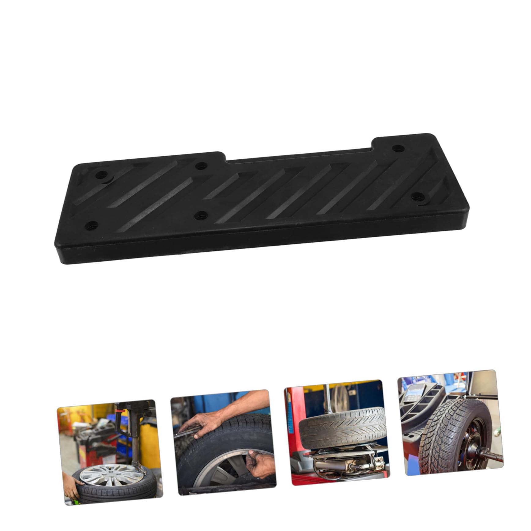 Reifenmontiermatte aus Gummi Reifenmontier Druckplatte als Reifengummiteile für Reifenmontiermaschinen Robust Schwarz für Kfz Werkstätten