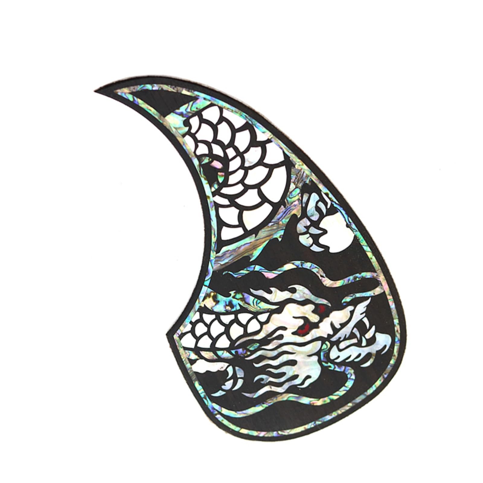 Pickguard do gitary akustycznej dla początkujących Drewniana płytka ochronna do gitary akustycznej akcesorium do instrumentu dekoracja