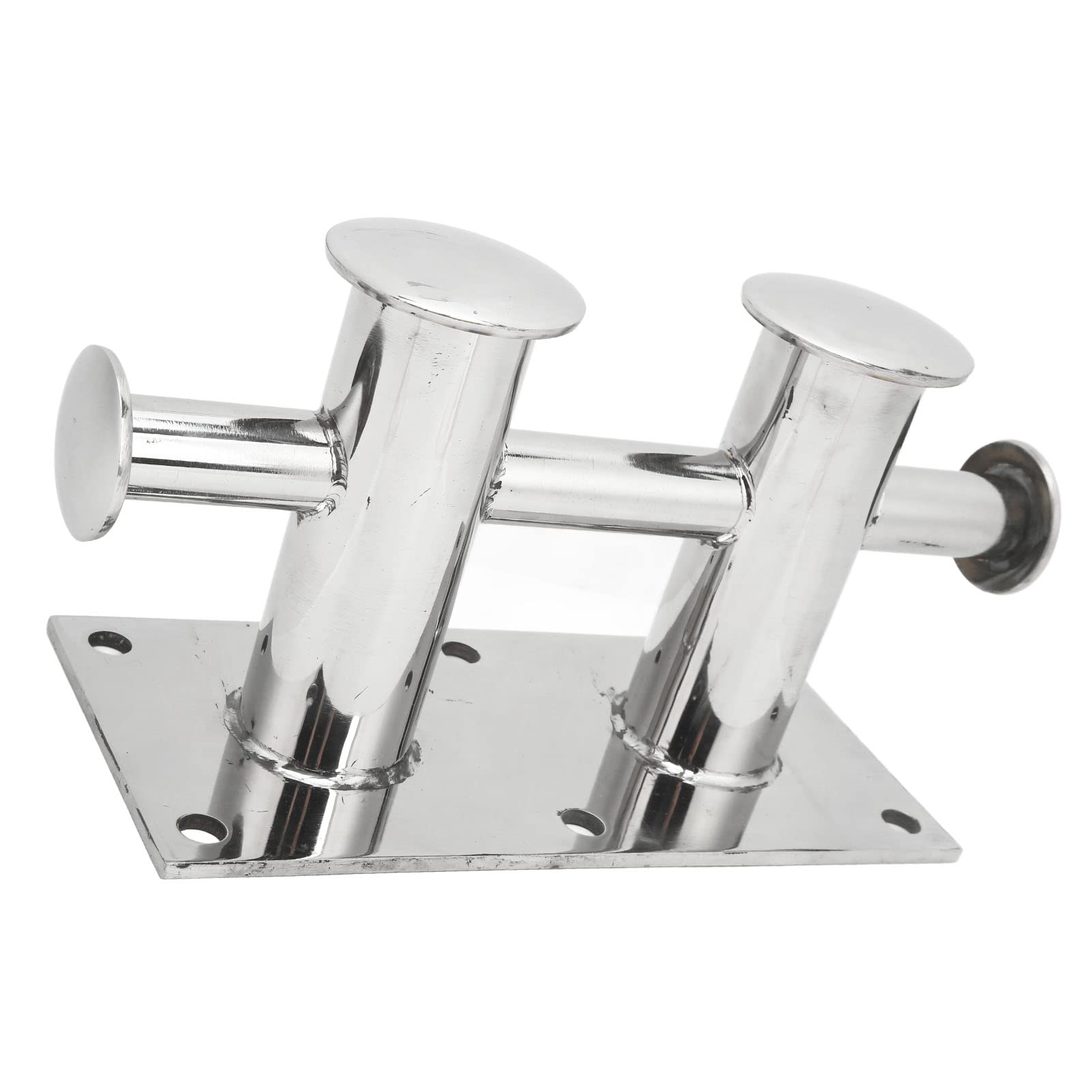 Bitta di Ormeggio per Bitta di Ormeggio in Acciaio Inossidabile Premium 316 a Doppia Croce per Impieghi Gravosi Marini 260x155x120mm per Barca, Yacht, Ambiente Acquatico