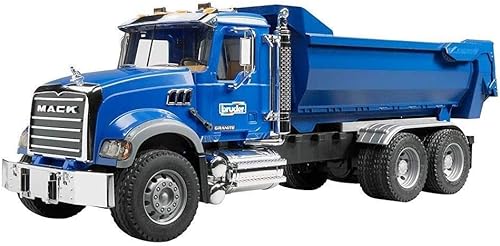 Camión de volteo MACK de Bruder, grafito