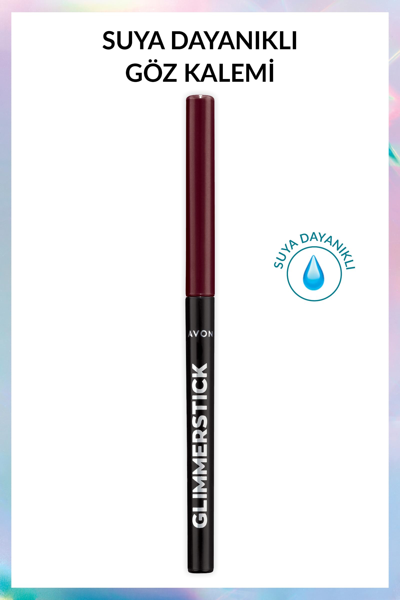 Avon Glimmersticks Asansörlü Açılıp Kapanabilen Göz Kalemi Cherry Red