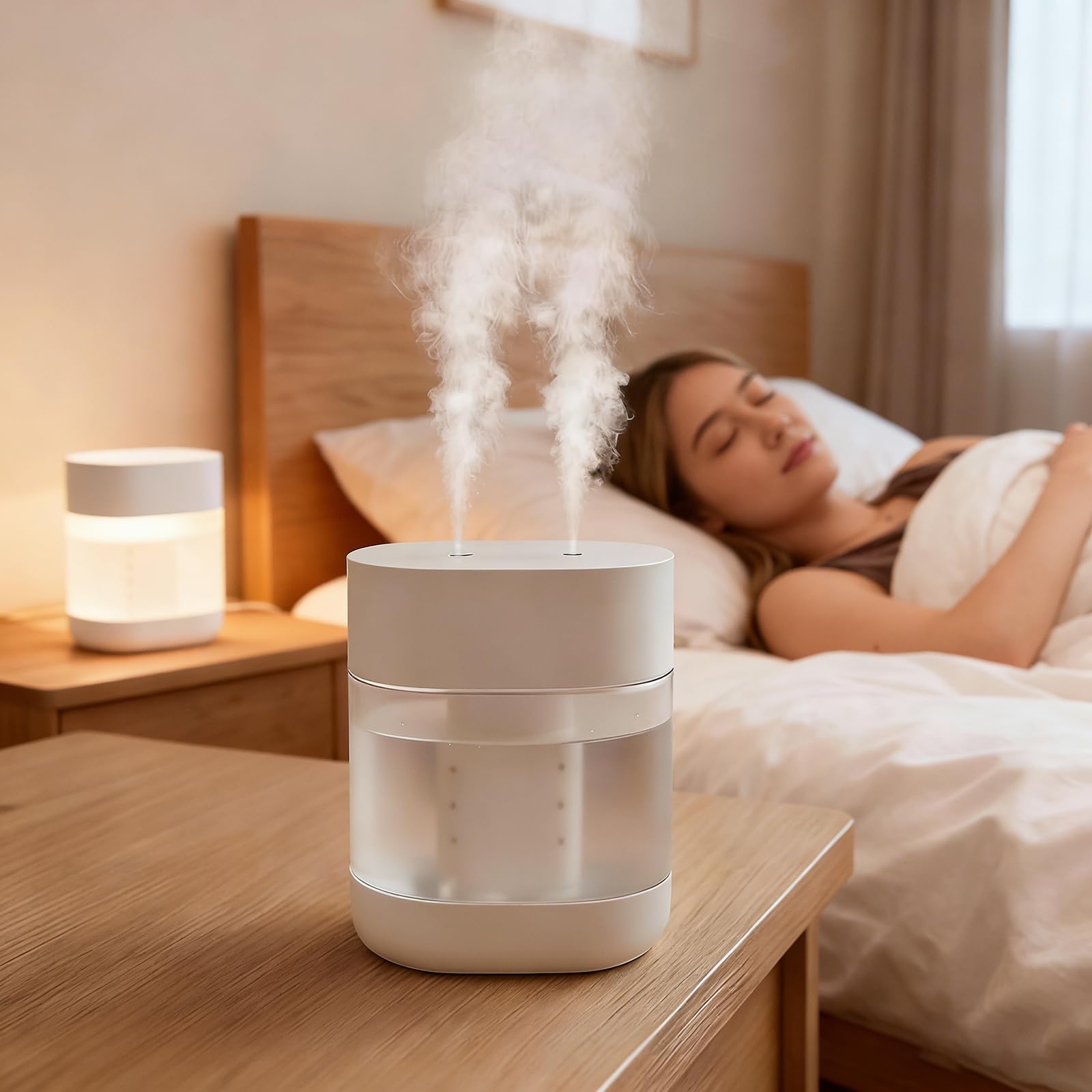 Kaucytue Air Humidifier for Bedroom
