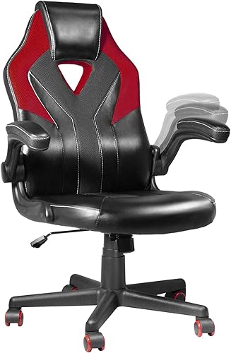 Toszn DT530 - Silla de juegos para computadora con reposabrazos abatibles sillas de videojuegos con altura ajustable silla de oficina ejecutiva de