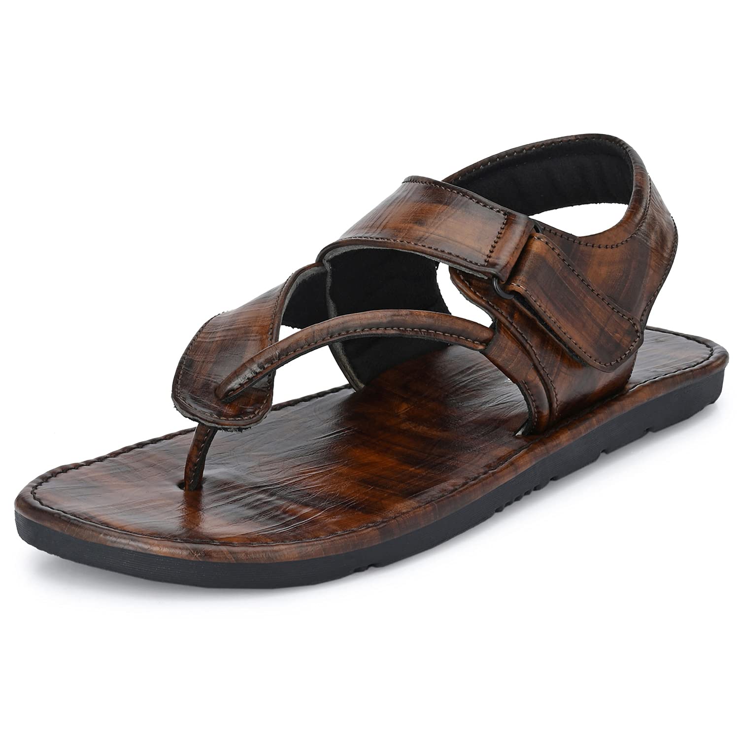 john karsun Men's Synthetic Leather Sandals-picture-19