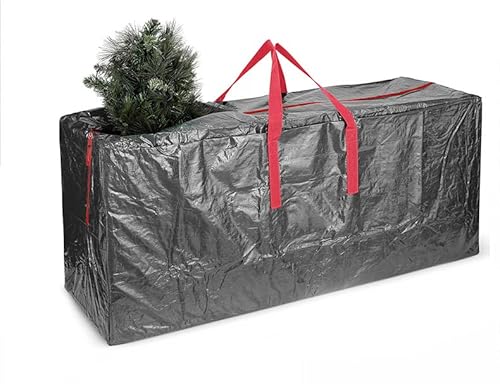 Ram® Grey Jumbo Heavy Duty Christmas Tree Storage Bag Fits 9FT Tall Xmas Trees PVC Reinforced Waterproof Xmas Tree Bag Storage Bag Ram® Grey Jumbo Heavy Duty Christmas Tree Storage Bag Fits 9FT Tall Xmas Trees PVC Reinforced Waterproof Xmas Tree Bag Storage Bag