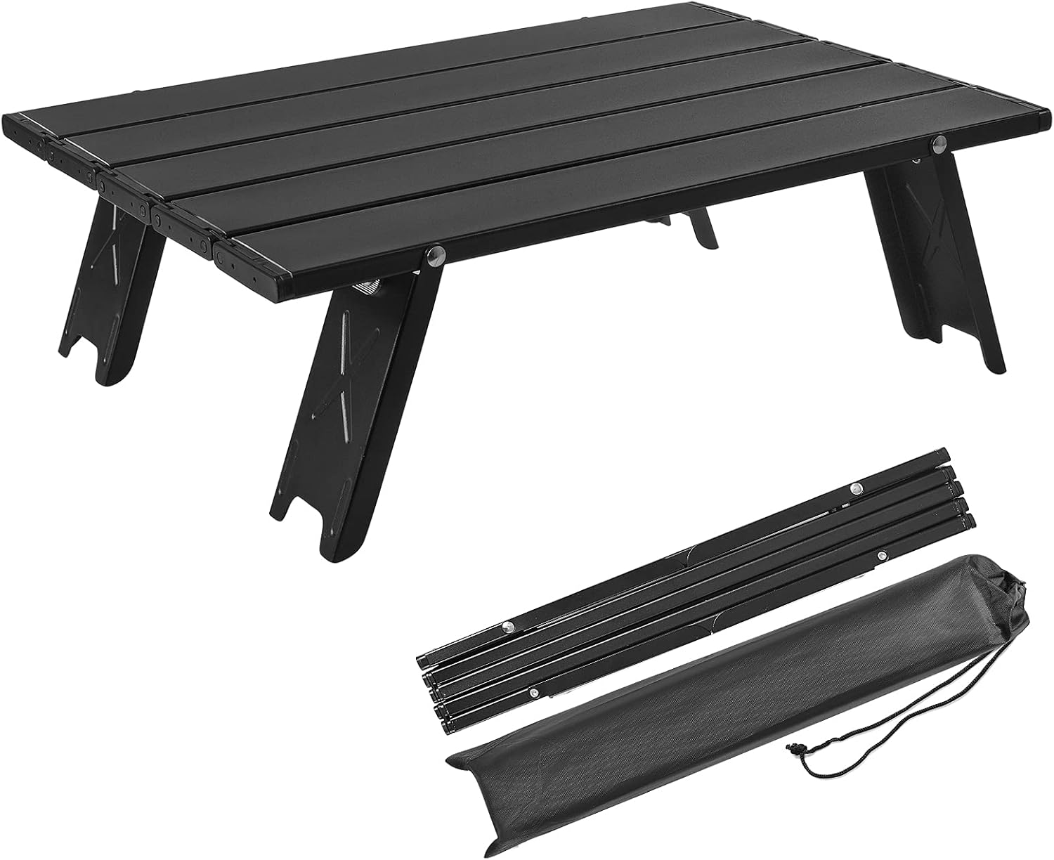 Beach Table Folding Tables Aluminium for Camping Hiking Beach Travel