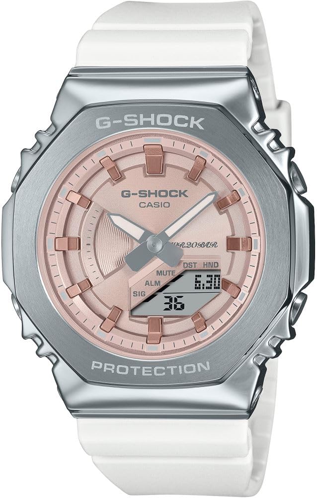 Casio G-Shock Analog-Digital Pink Dial Women GM-S2100WS-7ADR (G1490) (B0CPMXBSYR) Amazon Price History, Amazon Price Tracker
