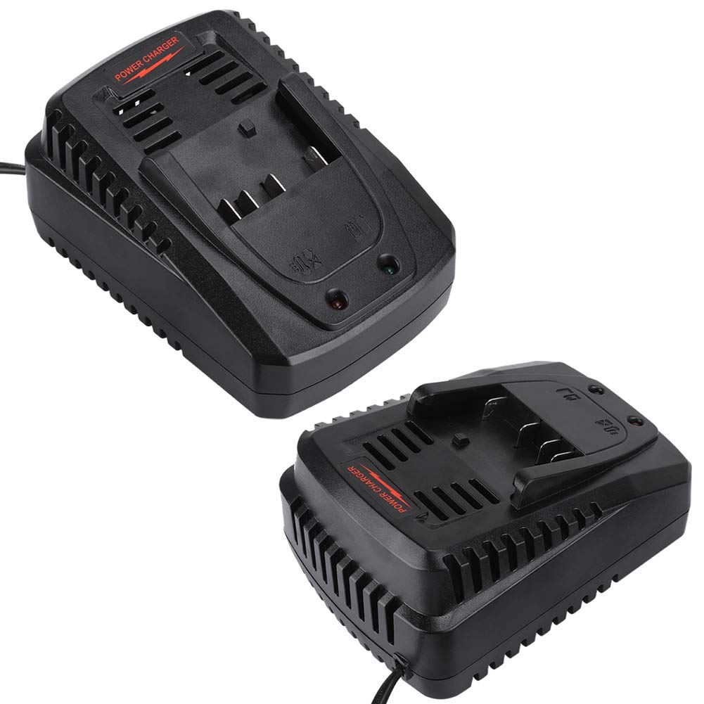 AL1820CV Cargador De Repuesto, Adaptador De Cargador De Iones De Litio Adaptador De Batería De Litio Cargador Para Batería Bosch Batería De Litio De 14,4 V A 18 V(Enchufe de la UE)
