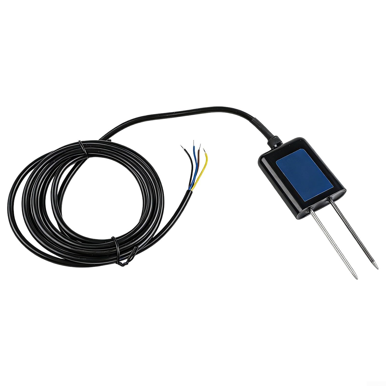 RS485 Modbus-RTU Sonda sensore di pH, temperatura, umidità e conducibilità del suolo - IP68 impermeabile, resistente all'elettrolisi per il monitoraggio agricolo e l'agricoltura (A)