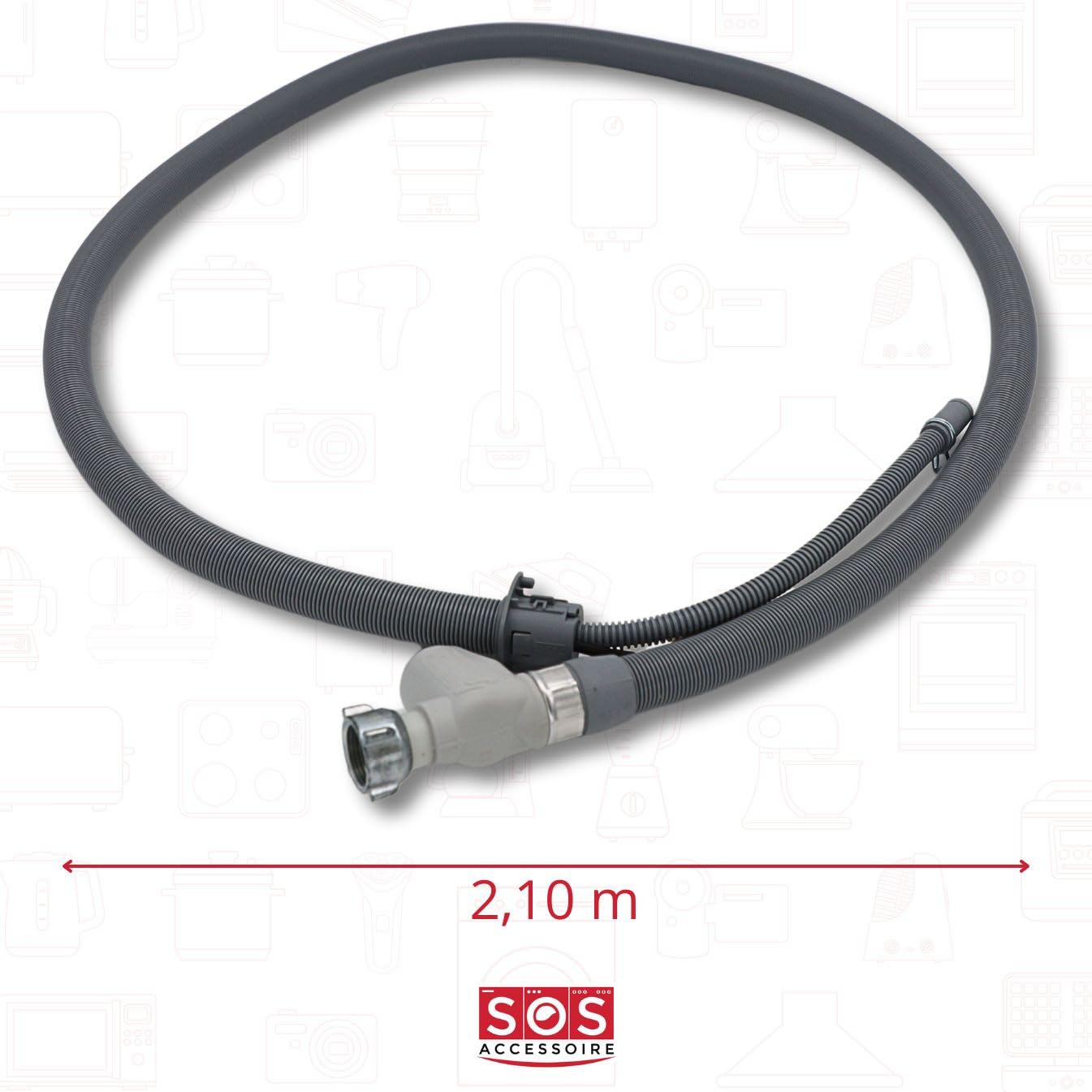Electrolux AEG Sicherheits Zulaufschlauch 1,8m Spülmaschine 5029566300