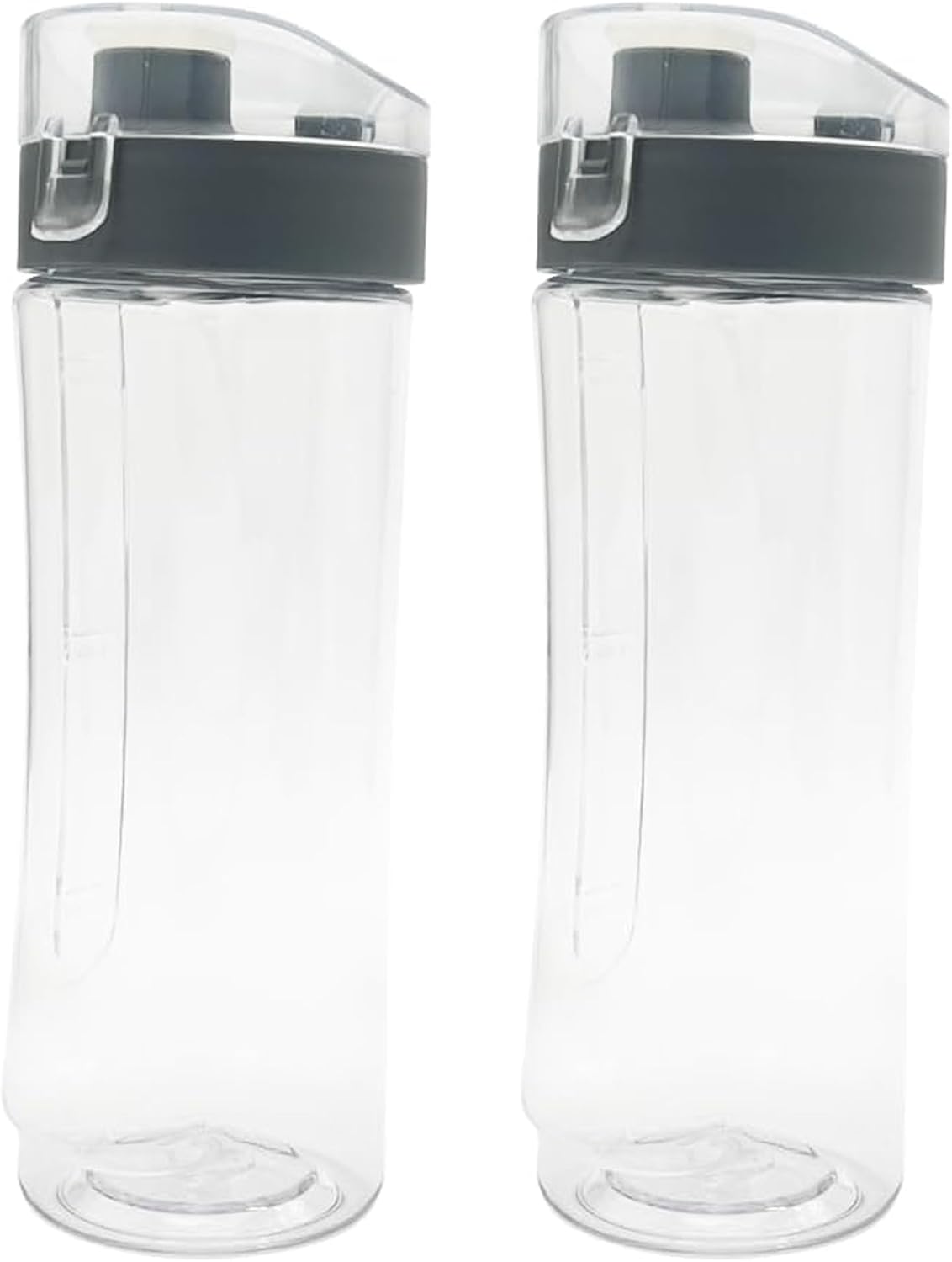 2 Packs Replacement Parts 20oz Sports Bottle with Spill-Proof Lid, Compatible with Oster MyBlend Plus Personal Blender 20-Oz &Oster Classic Series Heritage Blender