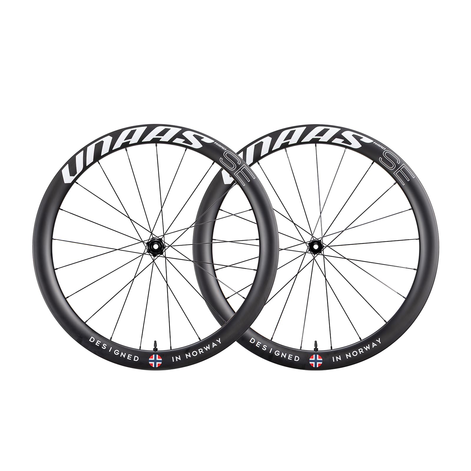WINSPACE UNAAS Hard SE Carbon Fiber Wheelset 700C Disc Brake Ultralight 1580g 50mm Depth Road Bike Wheels, Tubeless Ready. (White Label, SHIMAN0 10-11-12S) (Hard Model Steel Spoke, 5RAM XDR)
