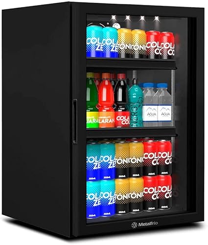Refrigerador Expositor Vertical para Bebidas 85 Litros VB11RL - Metalfrio