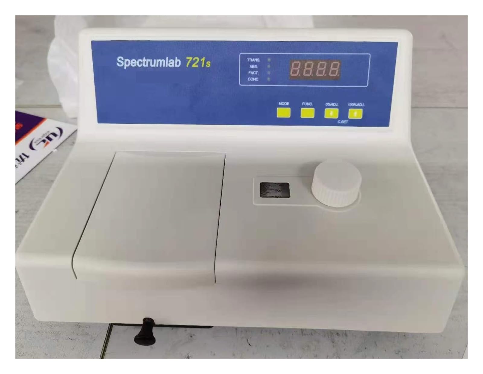 Colorímetros, Espectrofotómetro UV Visible Longitud De Onda 360-1000nm 721S