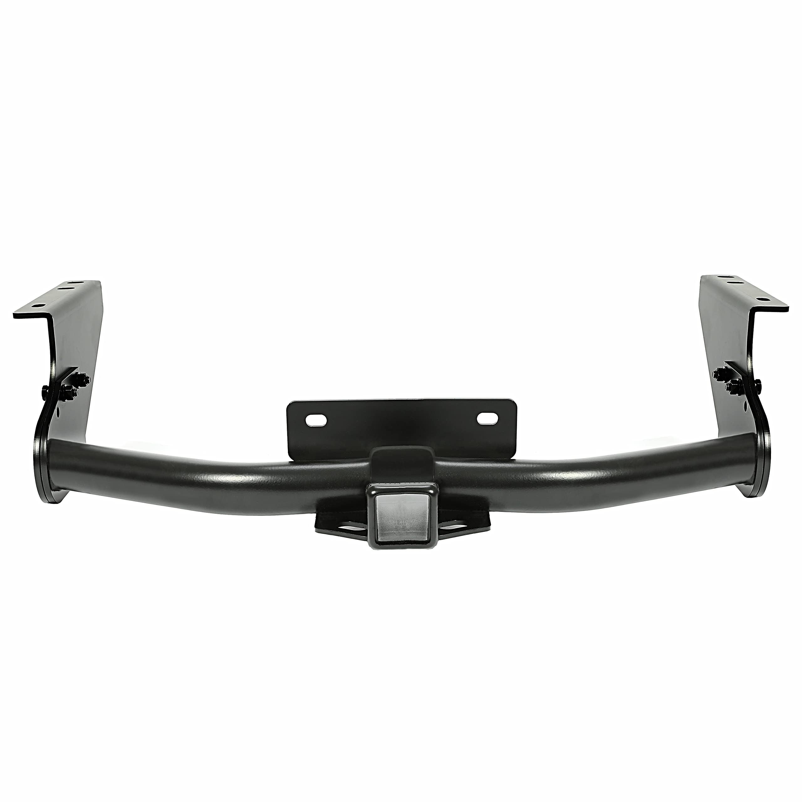 Photo 1 of *** UNKNOWN MISSING HARDWARE***ALMULOO 2 Inch Receiver Class 4 Trailer Hitch Compatible with 2009-2024 Dodge Ram 1500 Models Powder Coated Black Steel Trailer Tow Hitch 3 Pcs Structure