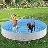 Foldable Dog Pool - Niubya Collapsible Hard Plastic Swimming Pool