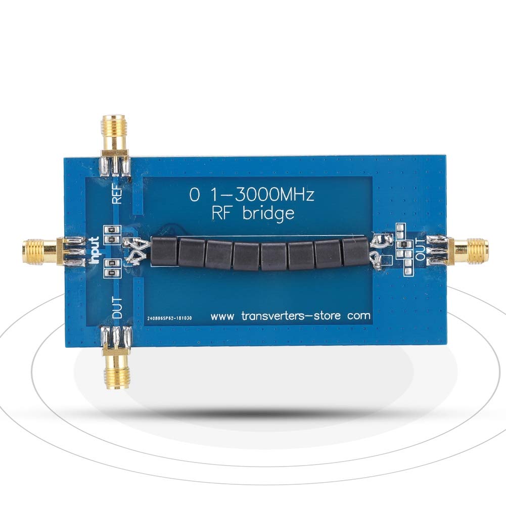 Ponte di riflessione RF SWR, ponte d' stazionario da 0,1-3000 MHz, mano di lavoro fine e alte prestazioni, per misurare impedenza, induttanza, capacità