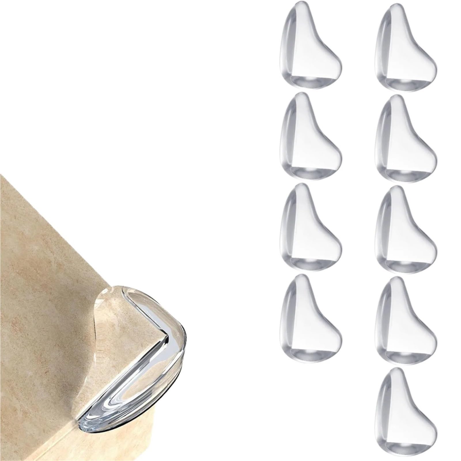 10PCS/20PCSSilicone Protective Table Corner For Furniture