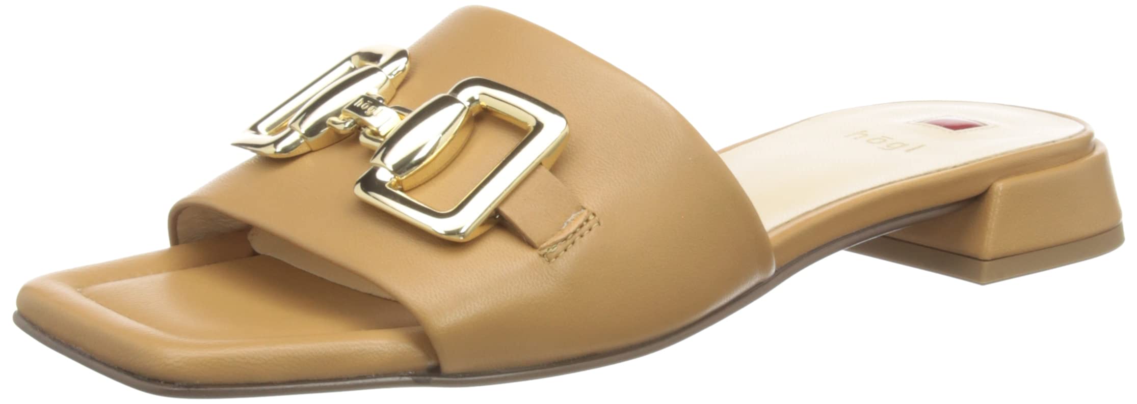 HÖGL Women's Florence Sandals, Lighttoffee, 37.5 EU X-Weit