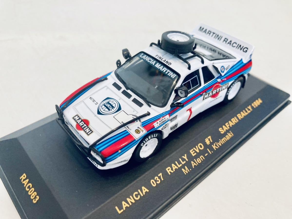 iXO 1/43 ランチア LANCIA 037 RALLY EVO #7 B21 1:43 IXO RAC063 LANCIA 037 RALLY EVO #7 SAFARI RALLY 1984 ALEN