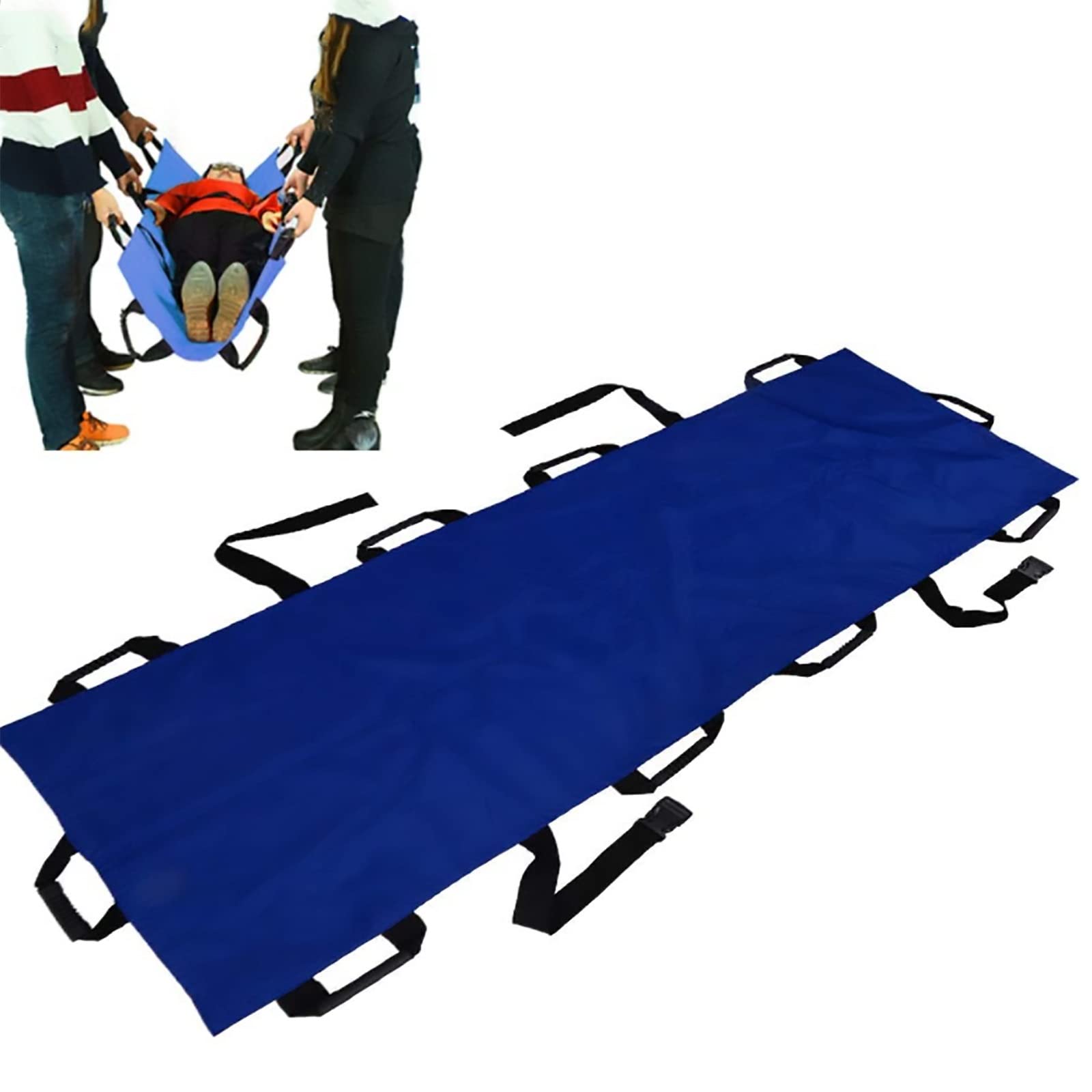 Barella pieghevole portatile con morbido tessuto Oxford, design leggero e maniglie facili da impugnare per un sollevamento sicuro, perfetto per scale e uso di emergenza