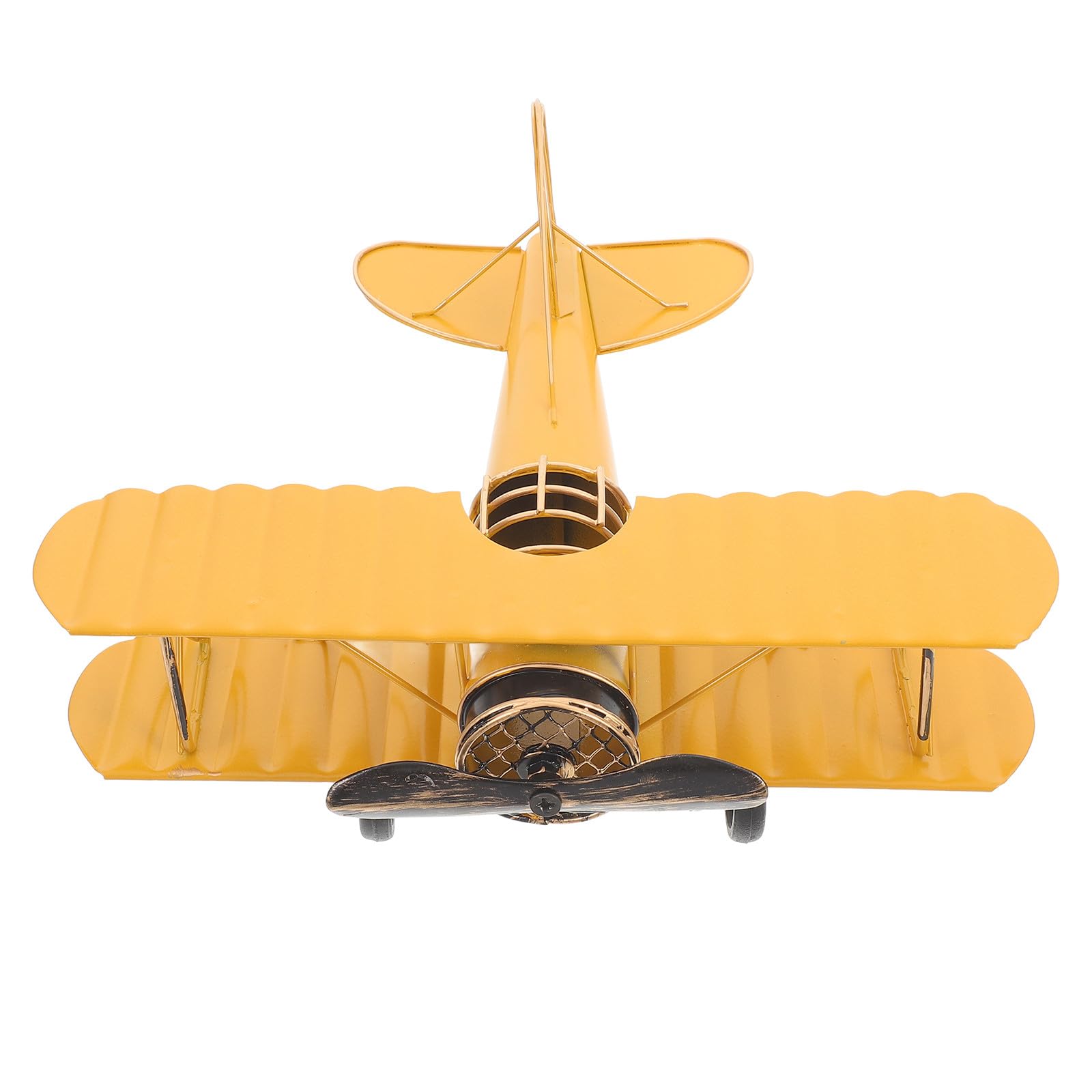 Modèle d'avion rétro pour décoration salon et bureau style vintage chaleureux
