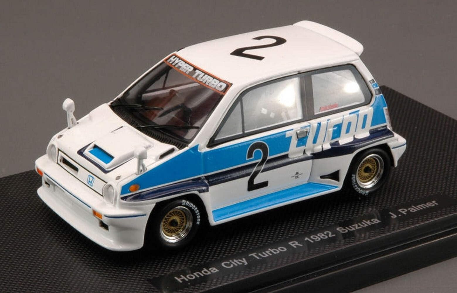 Amazon | エブロ 1/43 ホンダ シティ ターボ R 1982 スズカ J.Palmer