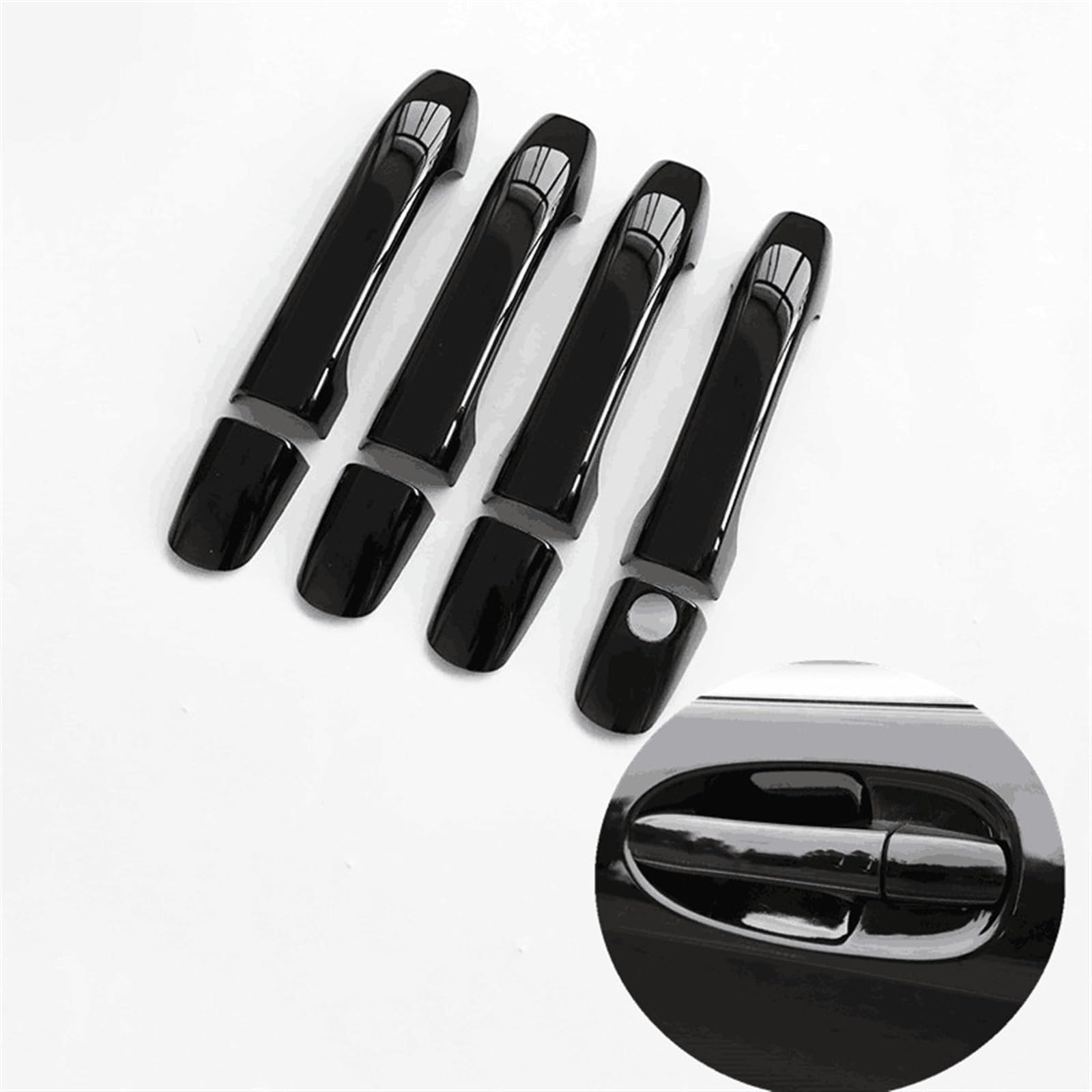 2X Car Door Handle Cover Styling Stickers For W447 Metris Valente V Class 2016 2021