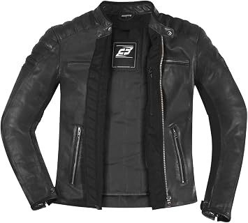 Bogotto B-Nimble Motorcycle Leather Jacket Black 58