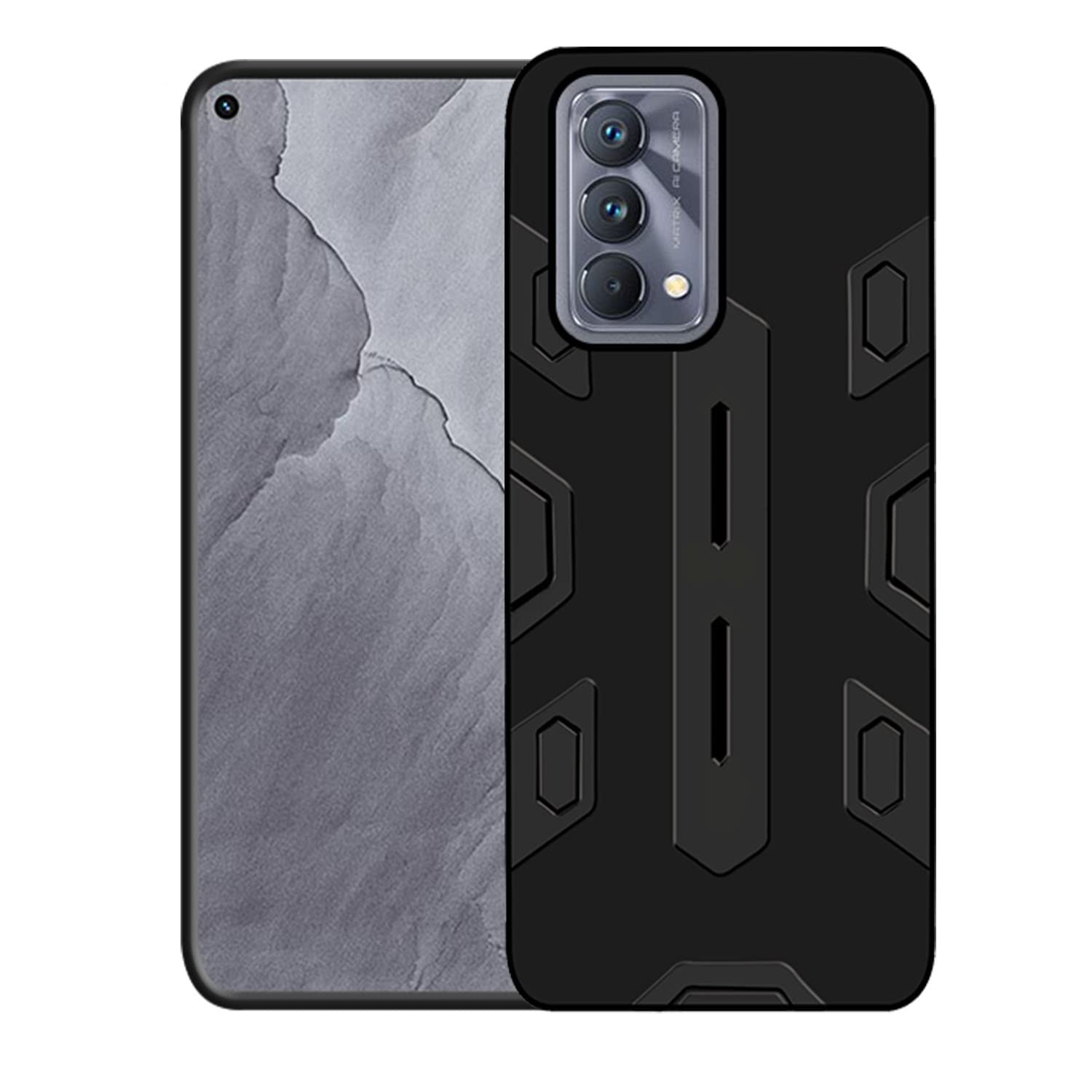 VIDO Shockproof Armor Back Case Cover for Realme GT Master Edition