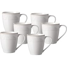 Ritzenhoff & Breker Isabella Coffee Mug Set of 6 Porcelain 350 ml