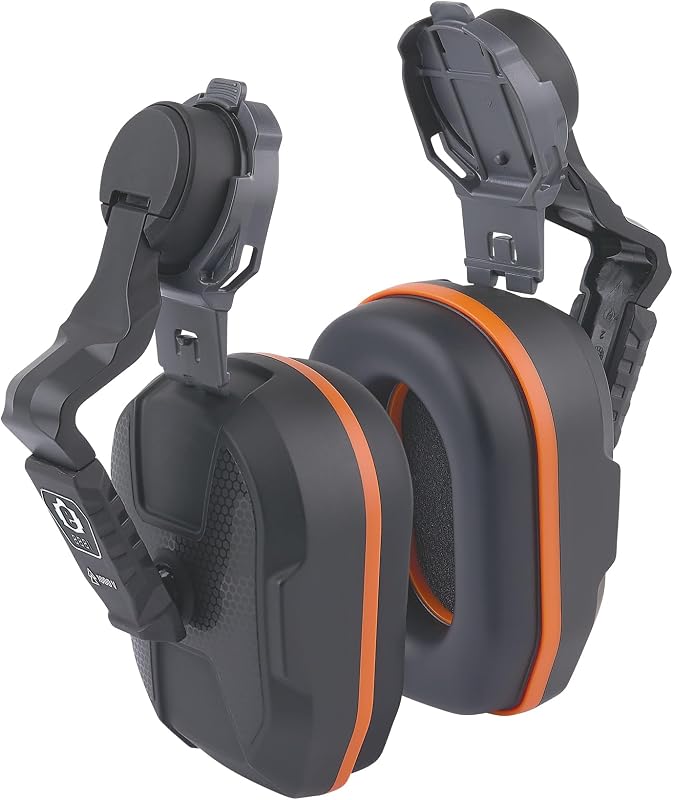 Ergodyne Skullerz 8881 Hard Hat Mounted Earmuffs, Non-Conductive Hearing Protection NRR 25-27dB