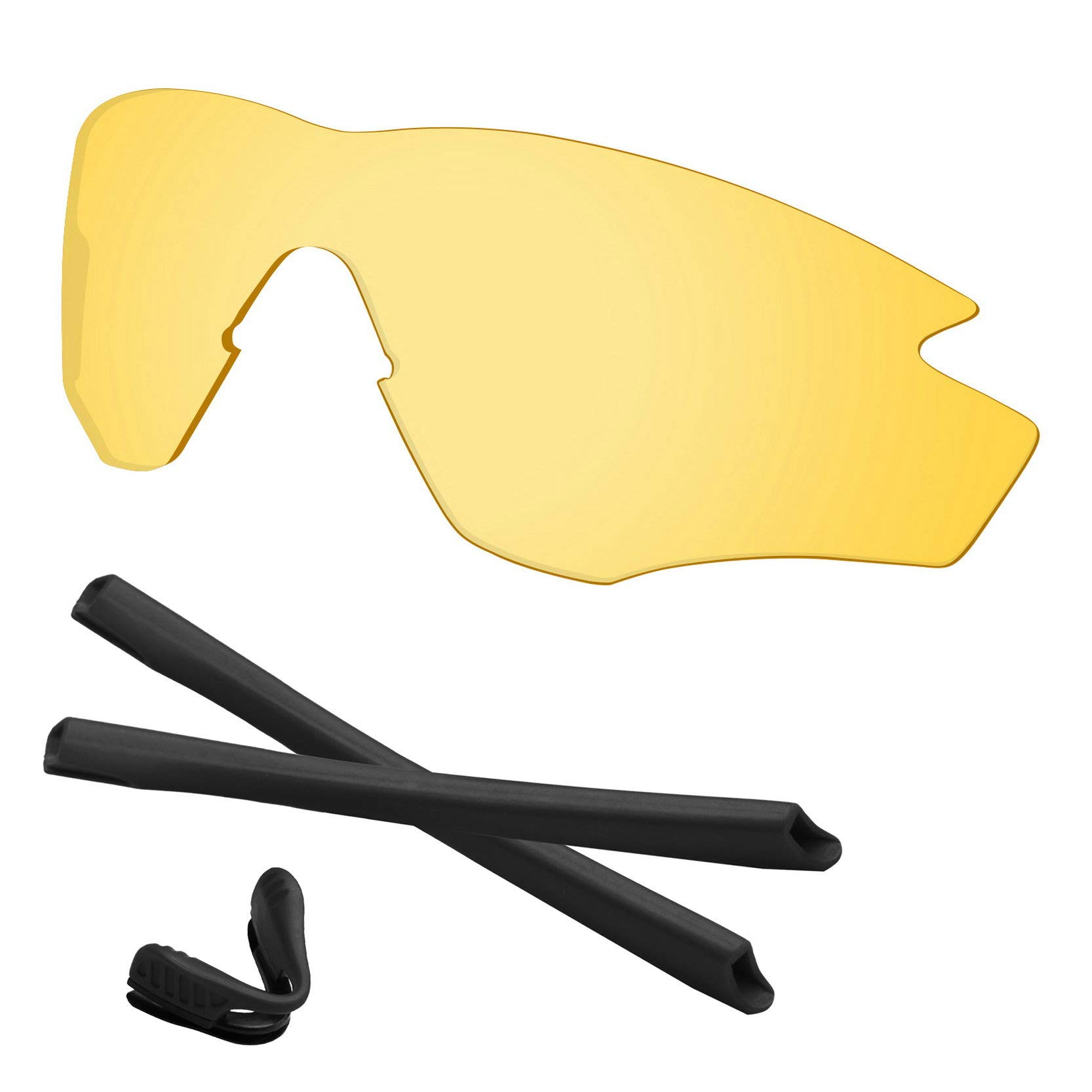 M2 Frame Lenses &amp; Rubber Kits Replacement for Oakley Sunglass OO9212 Polarized