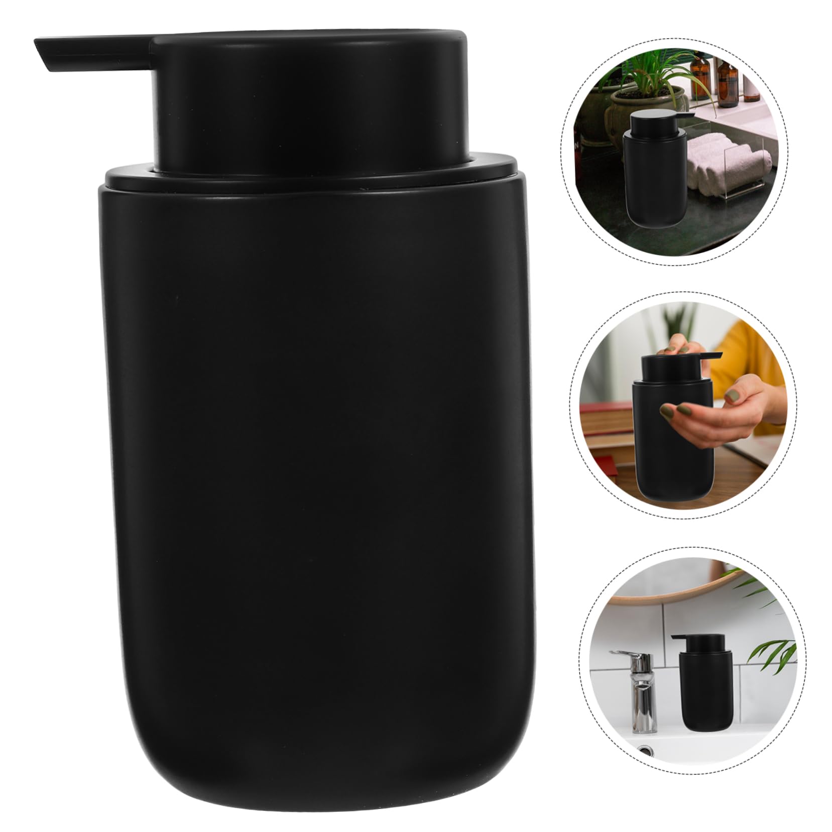 MAGICLULU 2 Pezzi Dispenser Di Sapone Da Appoggio Per Bagno Elegante E Robusto Per Uso in Cucina